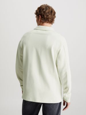 Rugby-Shirt mit strukturiertem Streifenmuster Calvin Klein 