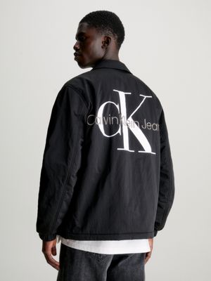 Calvin klein monogram jacket on sale