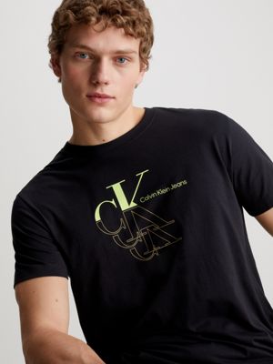 Calvin Klein Jeans Men's Two Tone Monogram Sweatshirt, Black, XXL :  : Clothing, Shoes & Accessories