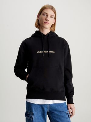 Calvin klein jeans black hoodie best sale