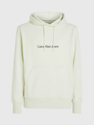 icicle back terry logo hoodie for men calvin klein jeans