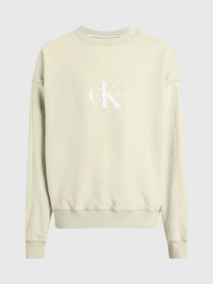 Oversized Monogram Sweatshirt Calvin Klein J30J325426LFU