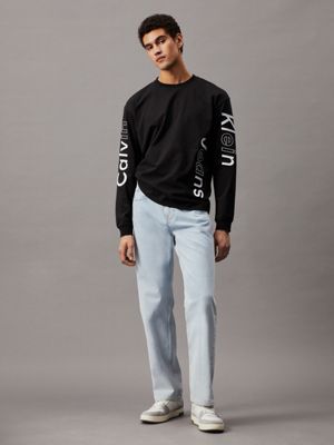 Graphic Logo Long Sleeve T-shirt Calvin Klein® | J30J325431BEH