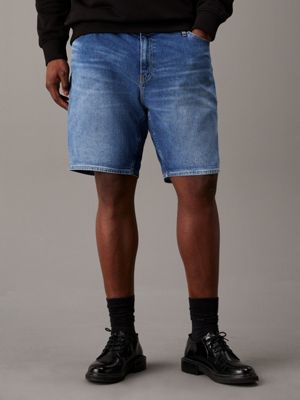 denim plus size denim shorts for men calvin klein jeans