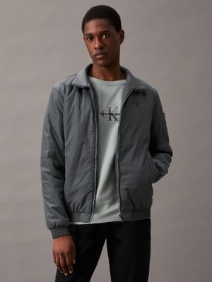 Calvin klein gray jacket hotsell