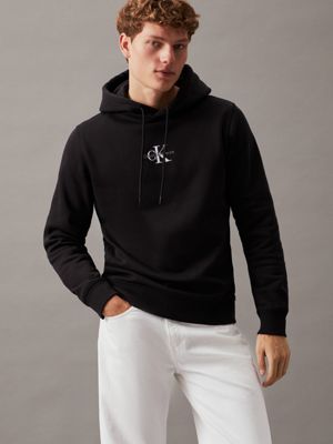 Calvin klein jeans monogram hoodie sale