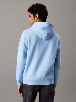 blue bell monogram hoodie for men calvin klein jeans