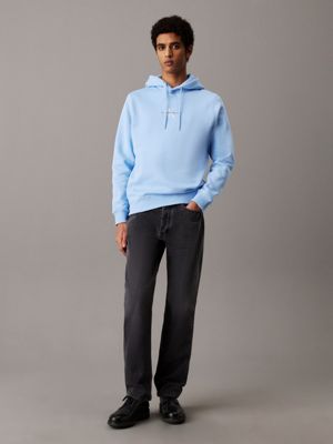 blue bell monogram hoodie for men calvin klein jeans