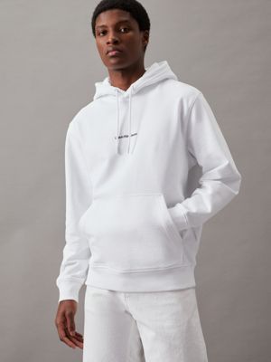 Witte hoodie heren sale