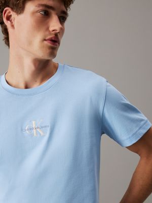 blue bell monogram t-shirt for men calvin klein jeans