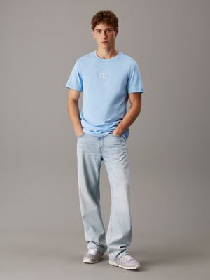 blue bell monogram t-shirt for men calvin klein jeans