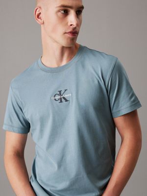 lead monogram t-shirt for men calvin klein jeans