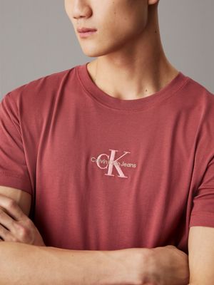 apple butter monogram t-shirt for men calvin klein jeans