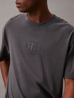 Calvin klein jeans t shirt grey on sale