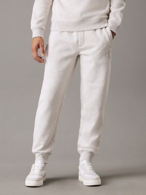 Calvin klein white sweatpants sale