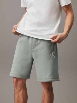 Monogram Fleece Jogger Shorts Calvin Klein J30J325666PFF