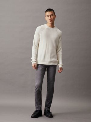 denim grey slim jeans for men calvin klein jeans