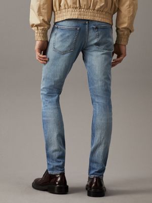 jean slim denim pour hommes calvin klein jeans