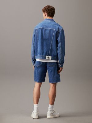 denim medium denim trouser shorts for men calvin klein jeans