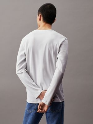 Calvin klein henley t shirt hotsell