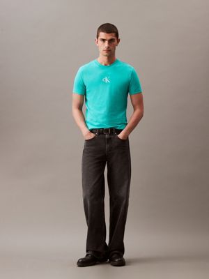 Schmales Monogramm-T-Shirt - Pride Calvin Klein® | J30J325812LJY