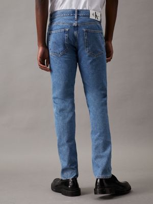 denim authentieke straight jeans voor heren - calvin klein jeans