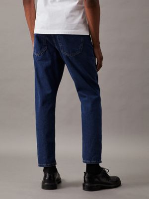 denim dark dad jeans for men calvin klein jeans