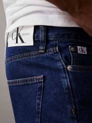 denim dark dad jeans for men calvin klein jeans