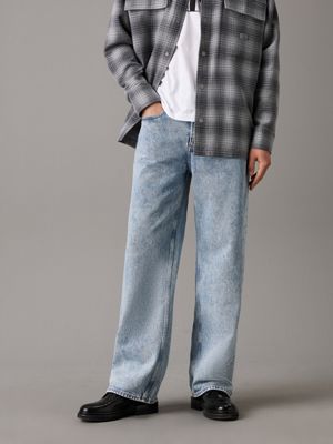 denim 90's loose jeans for men calvin klein jeans