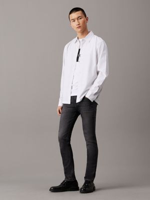 denim black skinny jeans for men calvin klein jeans