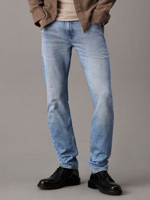 Mens straight tapered jeans hotsell