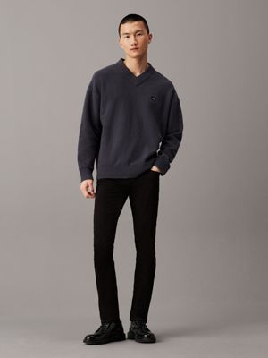 denim black skinny jeans for men calvin klein jeans