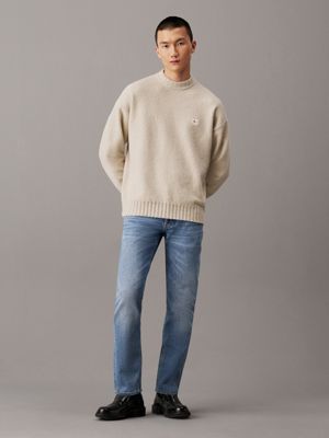 jean slim denim medium pour hommes calvin klein jeans
