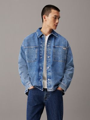 Giacca a camicia in denim oversize da seo ProductKeyword Calvin Klein J30J3260231A4