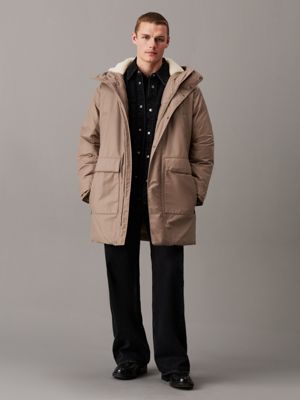 Calvin klein parka coat on sale