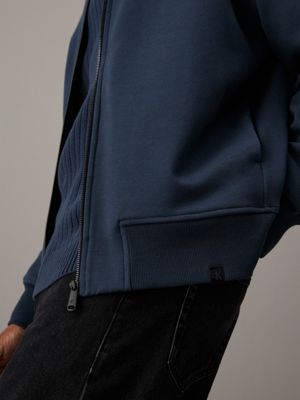 ink relaxed zip up hoodie for men calvin klein jeans