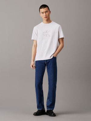 Calvin klein jeans grey t shirt online