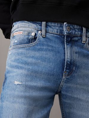 denim medium slim tapered jeans for men calvin klein jeans