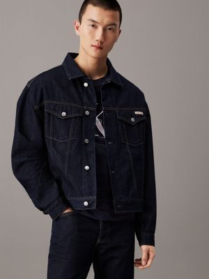 Black jean jacket with jeans best sale