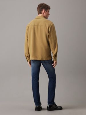 jean skinny denim black pour hommes calvin klein jeans