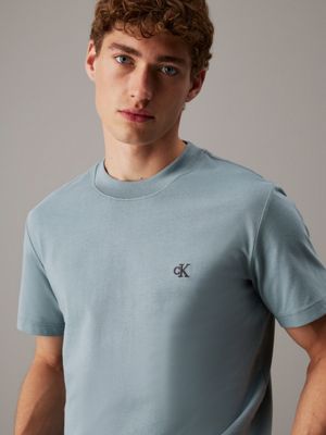 lead heavy jersey t-shirt for men calvin klein jeans