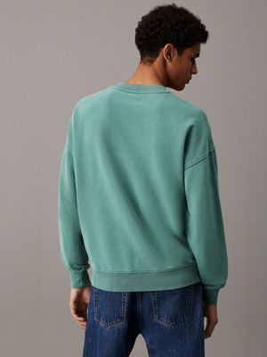 north atlantic relaxed washed cotton sweatshirt for men calvin klein jeans