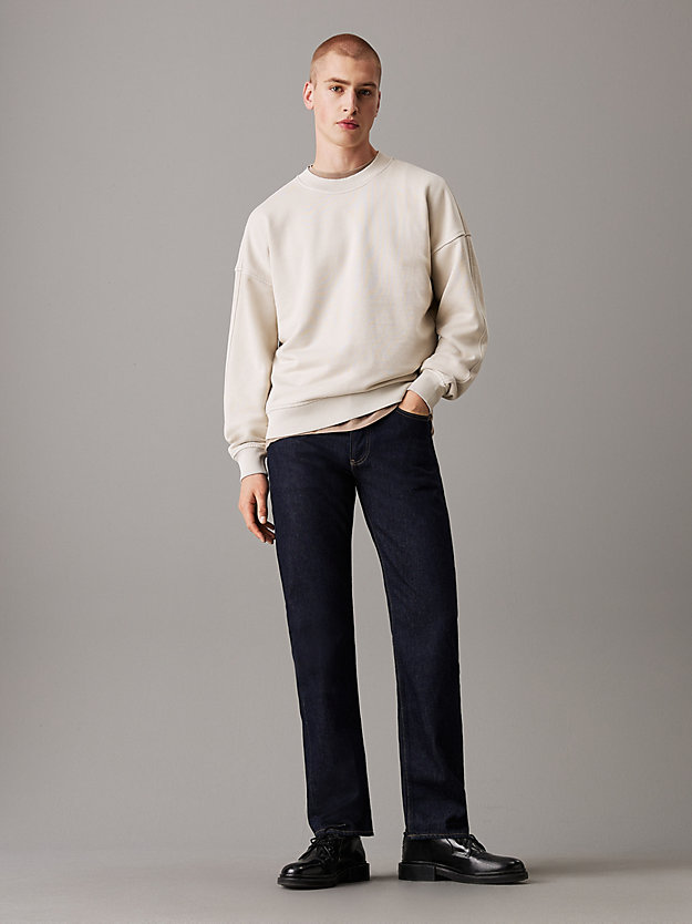 Relaxed Washed Cotton Sweatshirt Calvin Klein® | J30J326687PD7 Relaxed Washed Cotton Sweatshirt Calvin Klein® | J30J326687PD7