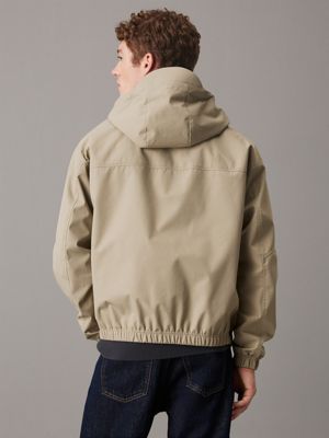 nordic dust technical hooded jacket for men calvin klein jeans