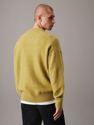 willow plush wool blend jumper for men calvin klein jeans