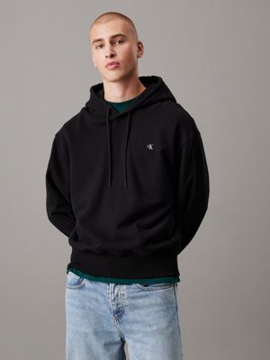 Calvin klein cotton terry hoodie sale