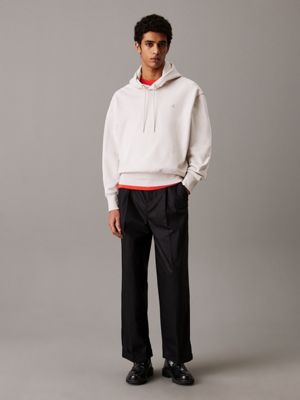 moonbeam cotton terry hoodie for men calvin klein jeans