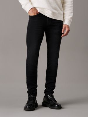 denim slim tapered jeans for men calvin klein jeans