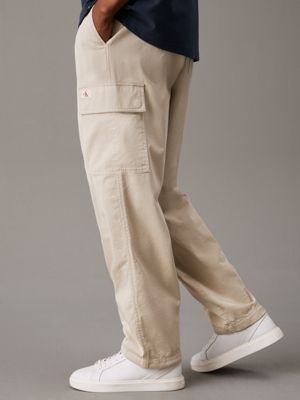 pelican cotton twill cargo pants for men calvin klein jeans