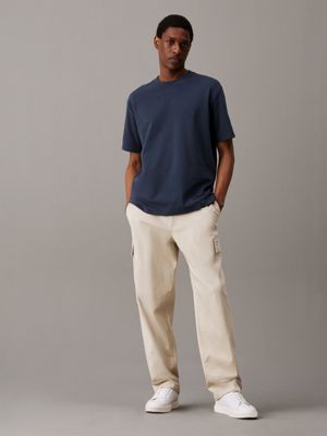 pelican cotton twill cargo pants for men calvin klein jeans